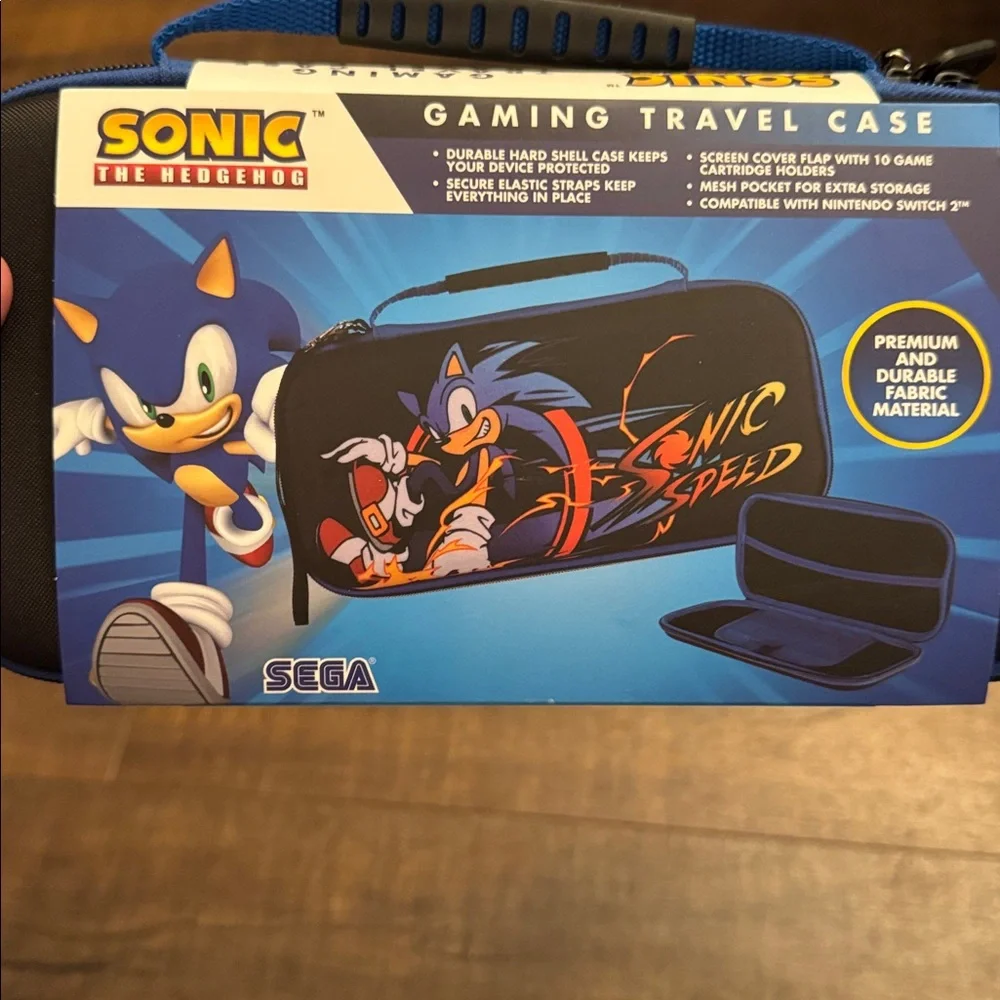 Sonic the Hedgehog Gaming Travel Case